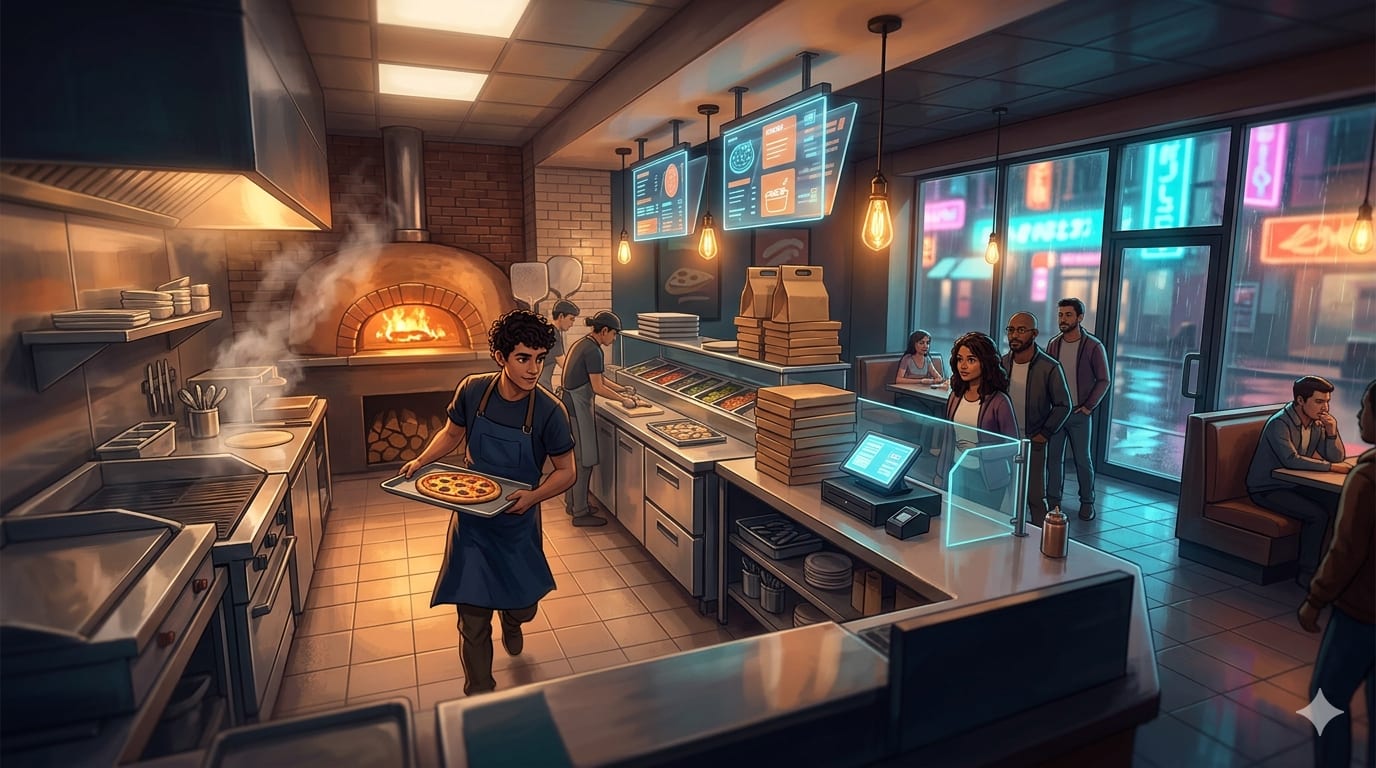 Slice City Diner gameplay header