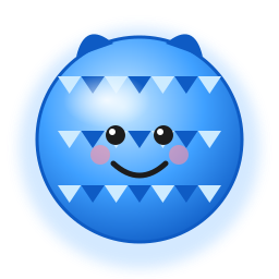 Piñata Pop — blue piñata sprite.